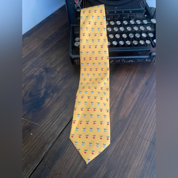 Brooks Brothers Pure Silk 346 Holiday Tie - Picture 3 of 4
